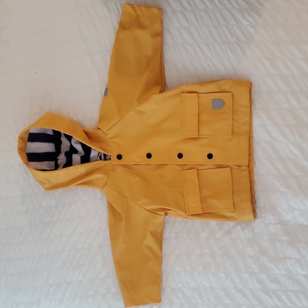 Hatley Yellow Kids Raincoat